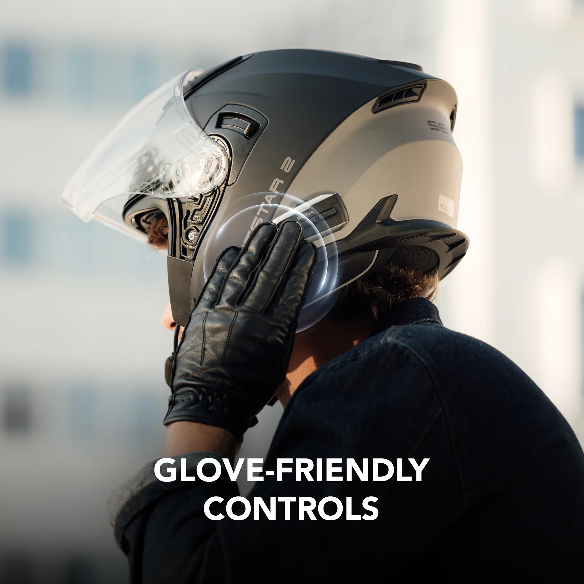 OUTSTAR 2 Open-Face Smart Communication Helmet for Daily Use - Image 8