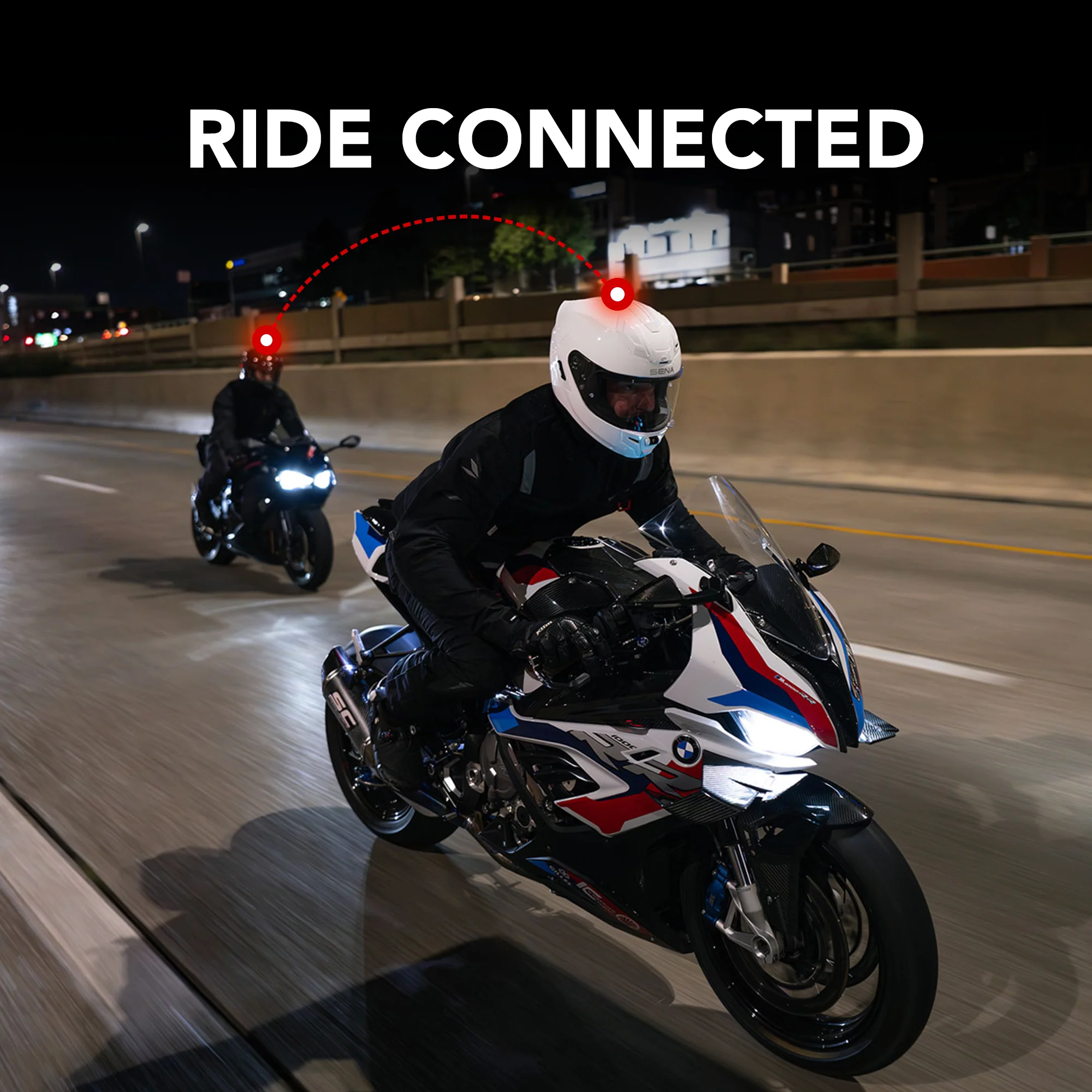 Phantom ANC Full-face Motorcycle Helmet with Integrated Communication System Featuring Active Noise Cancellation - Image 11