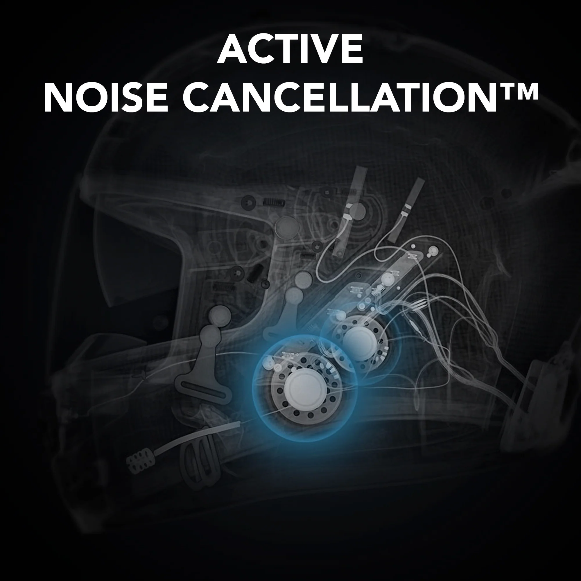 Phantom ANC Full-face Motorcycle Helmet with Integrated Communication System Featuring Active Noise Cancellation - Image 8