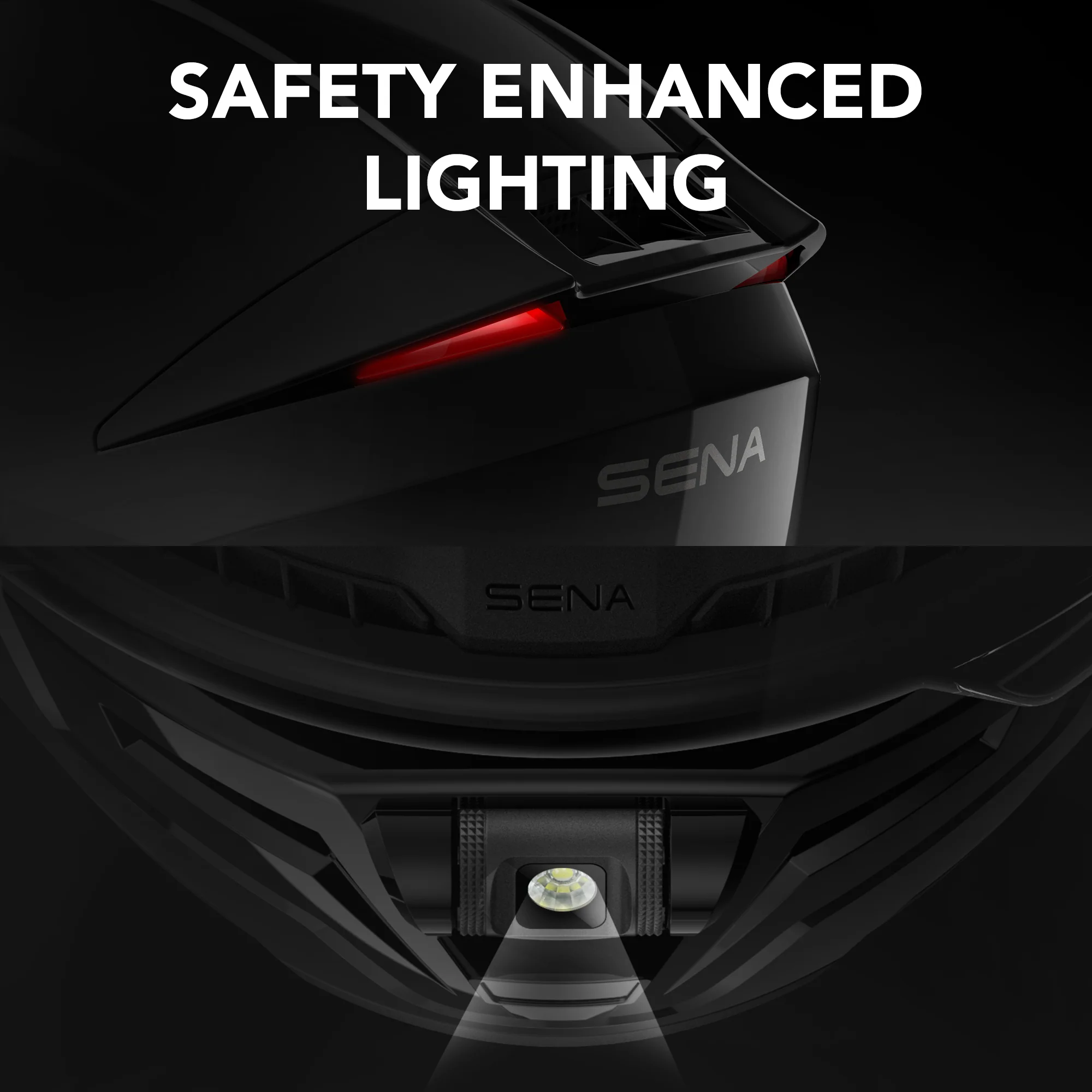 PHANTOM XB Full-face Motorcycle Helmet with Integrated Communiation System Featuring Extreme Bass - Image 6