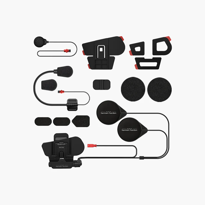 60S Helmet Clamp Kit with Universal Microphone Kit